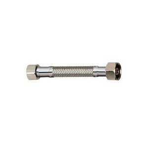 Plumb Pak EZ Series PP27348 Sink Supply Tube, 1/2 in Inlet, Compression Inlet, 1/2 in Outlet, IP Outlet, 48 in L