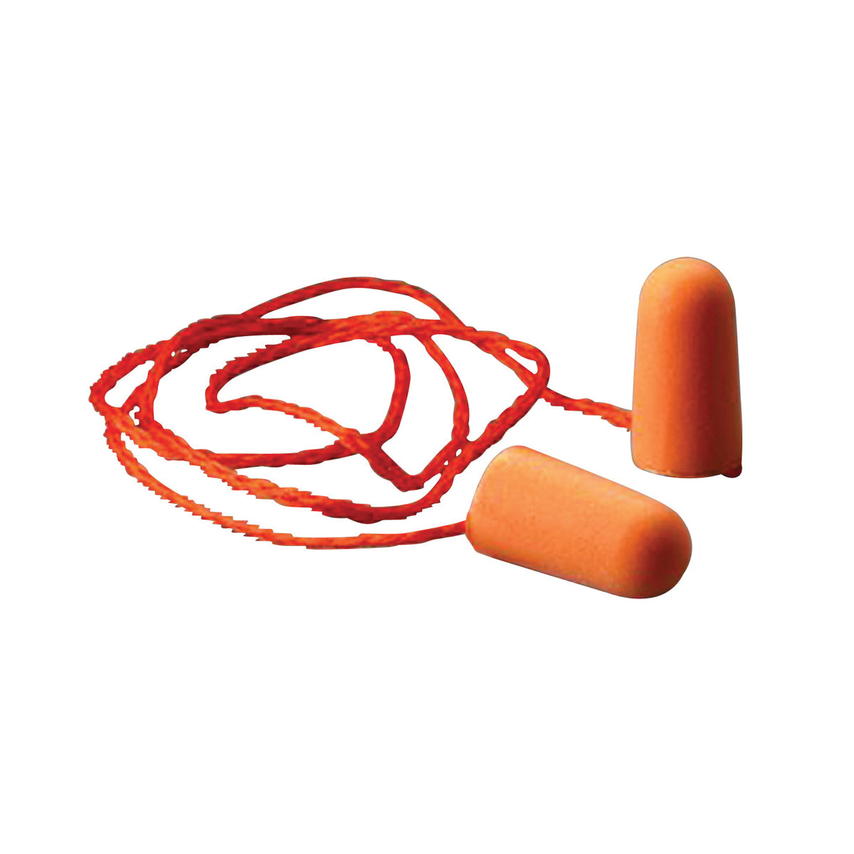 3M 1110 Ear Plugs, 29 dB NRR, Tapered, Polyurethane Ear Plug, Orange Ear Plug