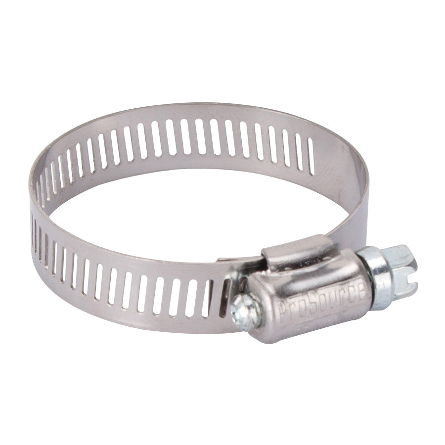 ProSource HCRAN24 Interlocked Hose Clamp, Stainless Steel, Stainless Steel