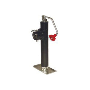 VALLEY INDUSTRIES VI-020 Trailer Jack, 2000 lb Lifting, 11-1/4 in Max Lift H, 11-1/4 in OAH