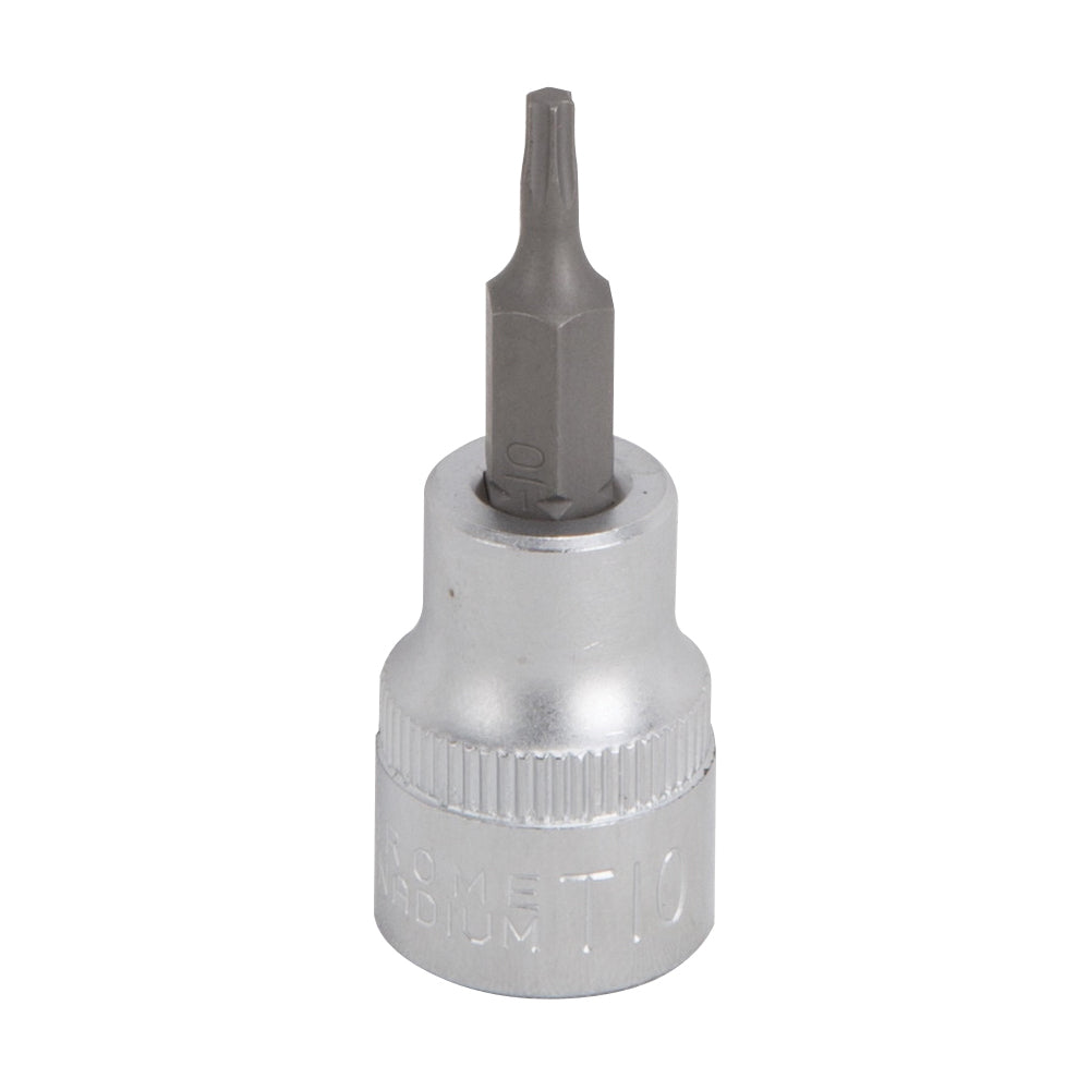 Vulcan 3505002620 Fractional Star Bit Socket, T10 Tip, Chrome