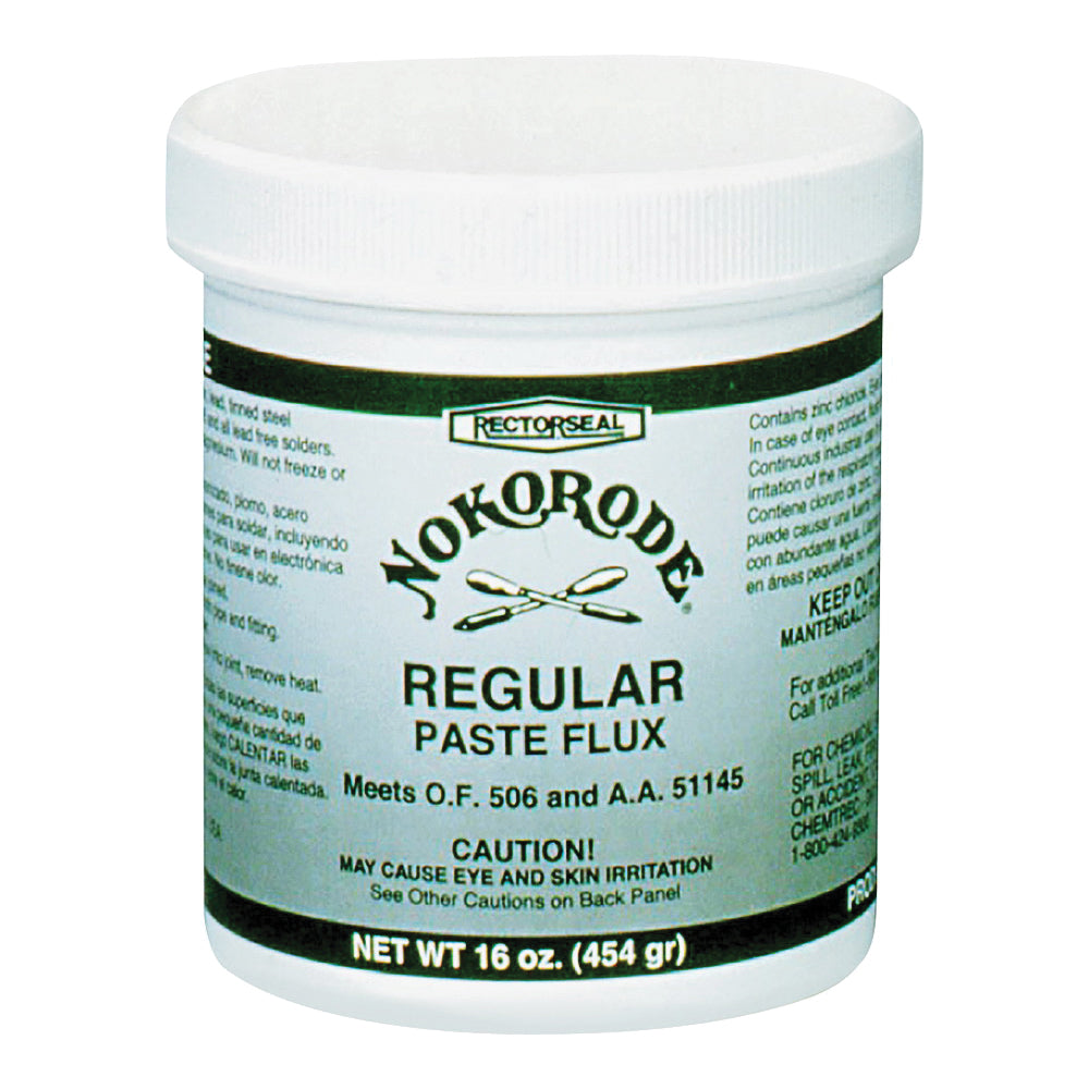 NOKORODE 14030 Regular Flux, 1 lb, Paste, Tan
