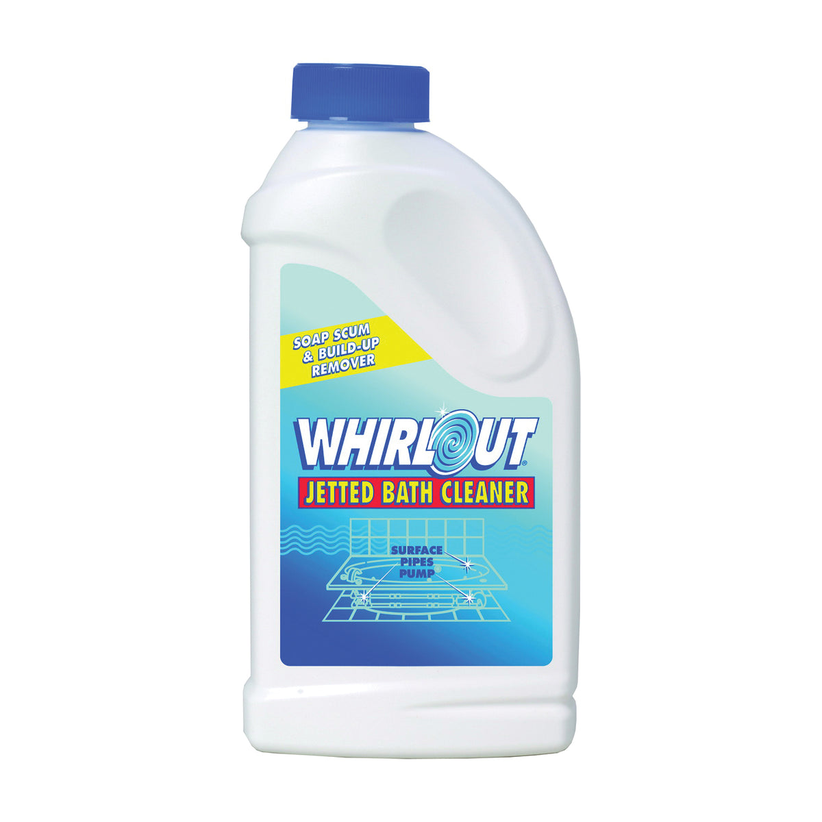 Whirl OUT WO06N/WO12D Jetted Bath Cleaner, Powder, Gray/White, 1.5 lb Can