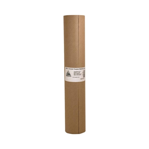 Trimaco EasyMask 12915 Trim Masking Paper, 180 ft L, 15 in W, Brown