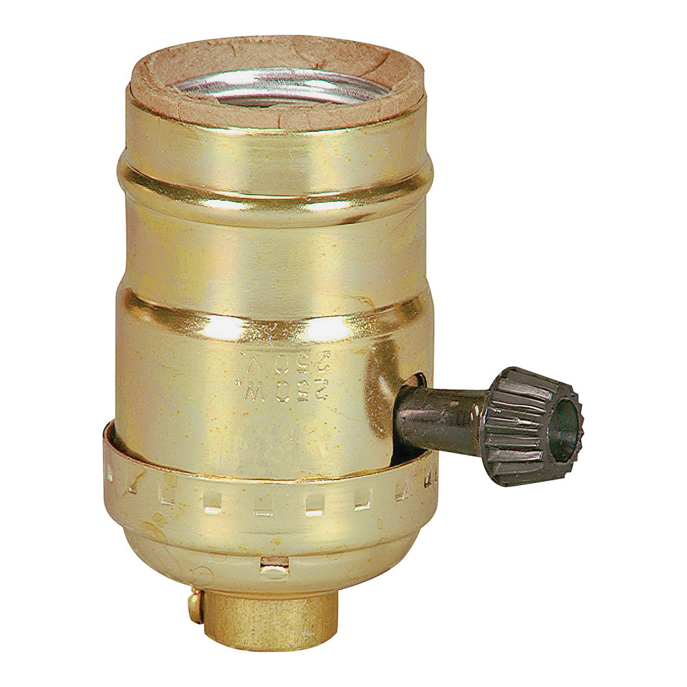 Eaton Wiring Devices 917ABD-BOX Lamp Holder, 250 VAC, 250 W, Brass