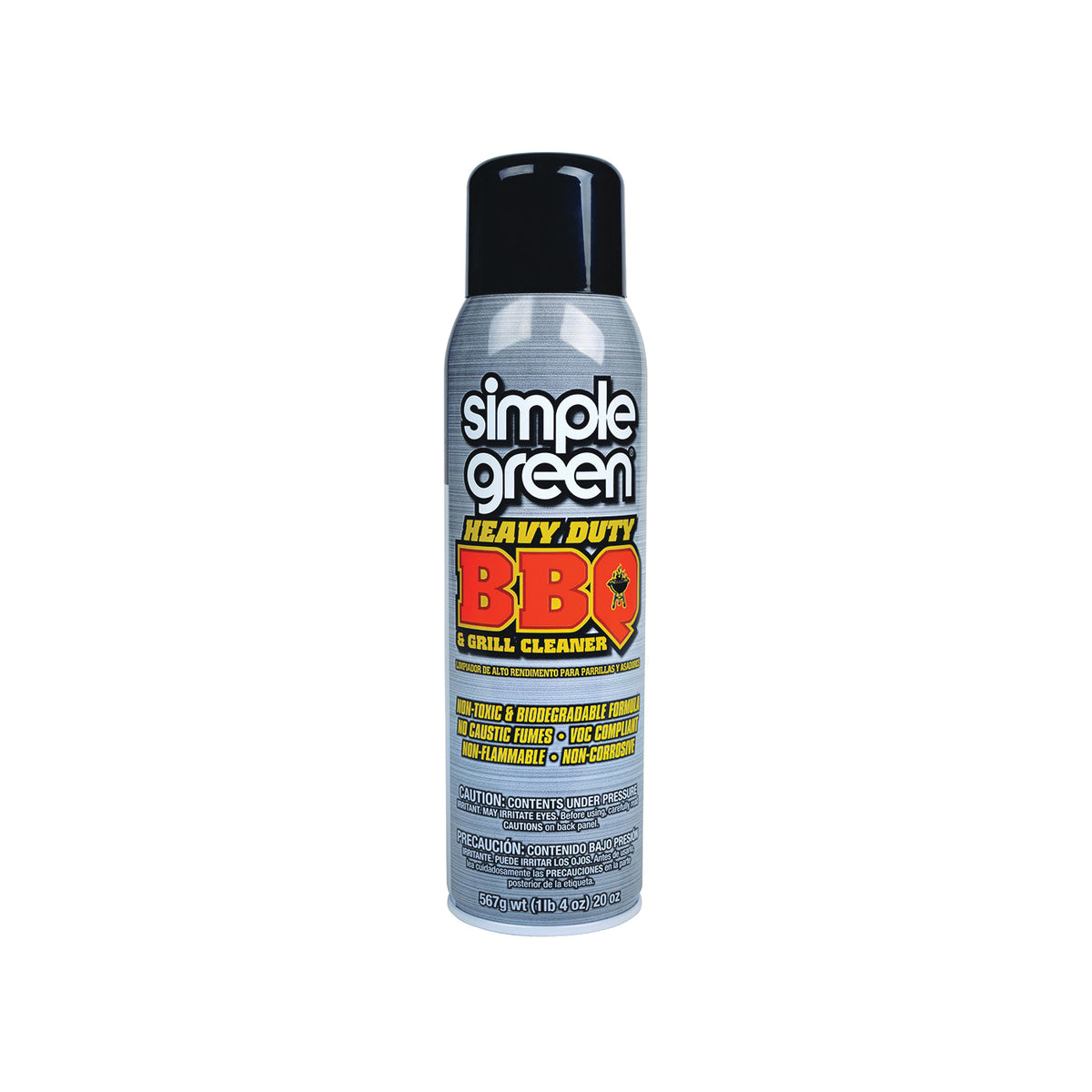 Simple Green 0310001260014 BBQ and Grill Cleaner, Foam, White, 20 oz Aerosol Can