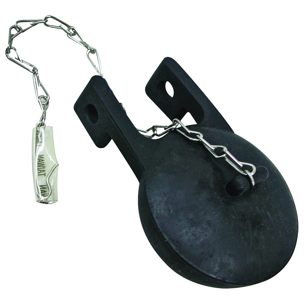 Worldwide Sourcing PMB-189 Toilet Tank Flapper, Specifications: 2-3/4 in, Black