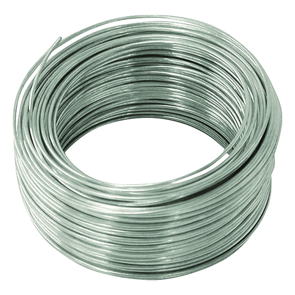 HILLMAN 50131 Utility Wire, 110 ft L, 18 Gauge, Galvanized Steel