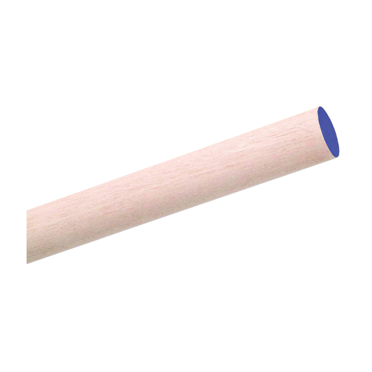 Waddell 6314UB Dowel Rod, 7/8 in Dia, 36 in L, Aspen Wood, Purple