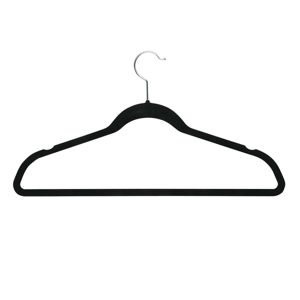 Honey-Can-Do HNG-01339 Cloth Hanger, Metal, Black