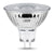 Feit Electric BPEXN/930CA/3 LED Bulb, Track/Recessed, MR16 Lamp, 50 W Equivalent, GU5.3 Lamp Base, Dimmable, Silver