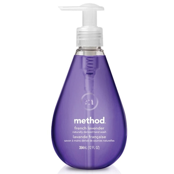 method 31 Gel Hand Wash, Gel, Lavender, French Lavender, 12 oz Bottle