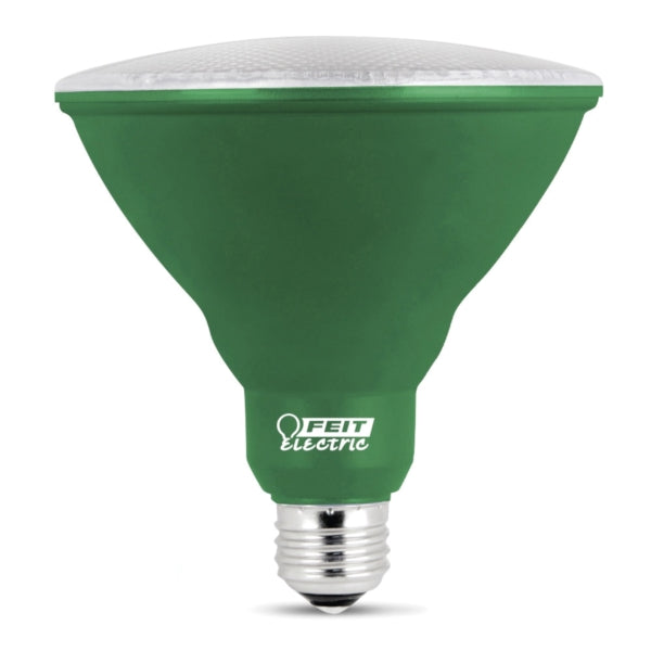 Feit Electric PAR38/GROW/LED Grow Light, 0.15 A, 120 V, LED Lamp, 3500 K Color Temp, Green