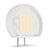 Feit Electric BP50G8/830/SU/LED LED Bulb, Specialty, T4 Lamp, 50 W Equivalent, G8 Lamp Base, Dimmable, Clear