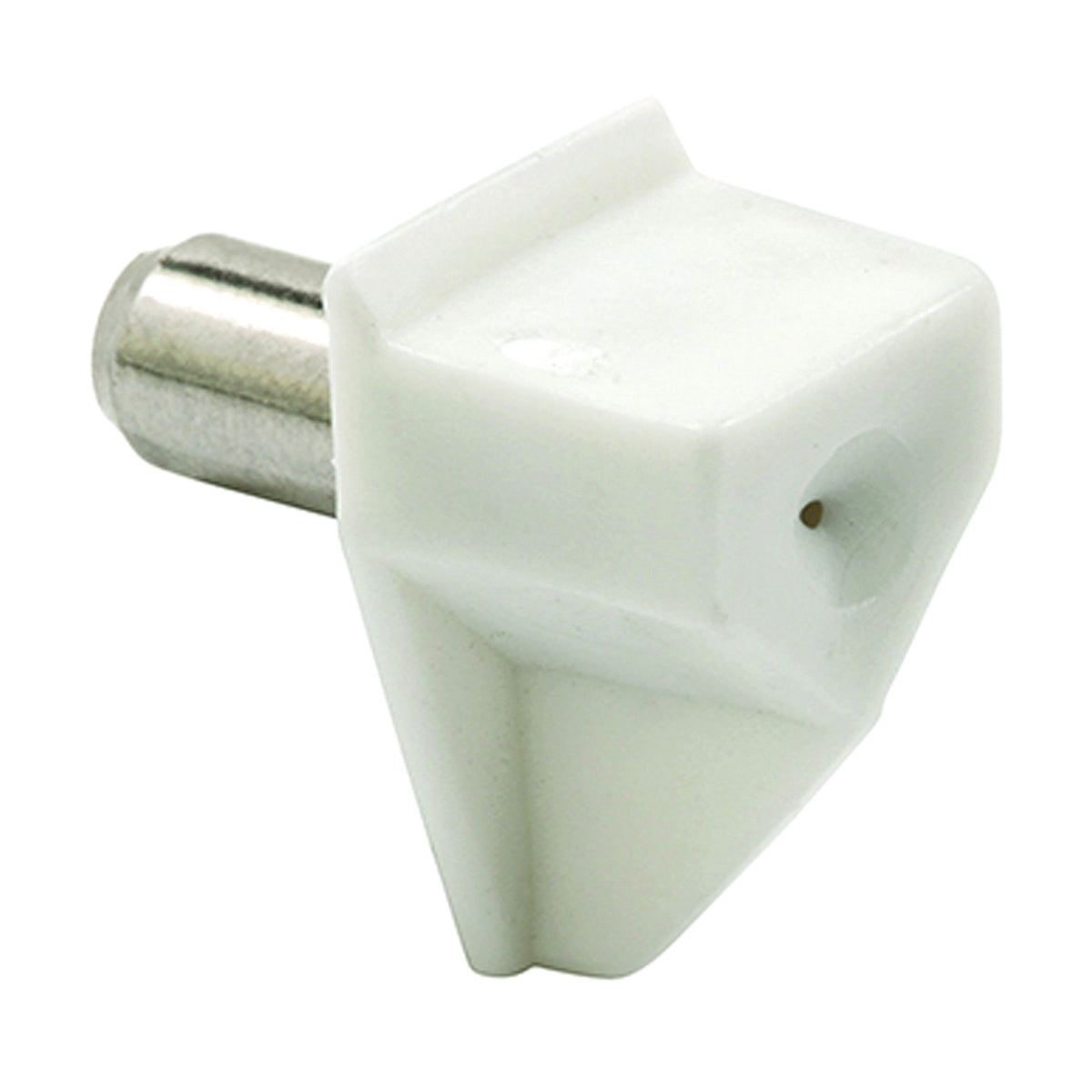 Prime-Line 698-9735 Shelf Support Peg 15 lb, Metal/Plastic, White