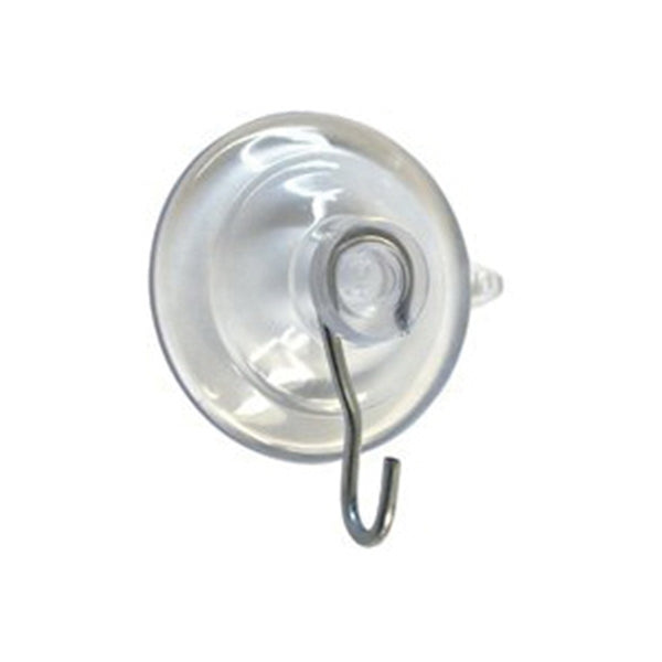 OOK 54402 Suction Cup, Plastic Base, Clear Base, 3 lb Working Load