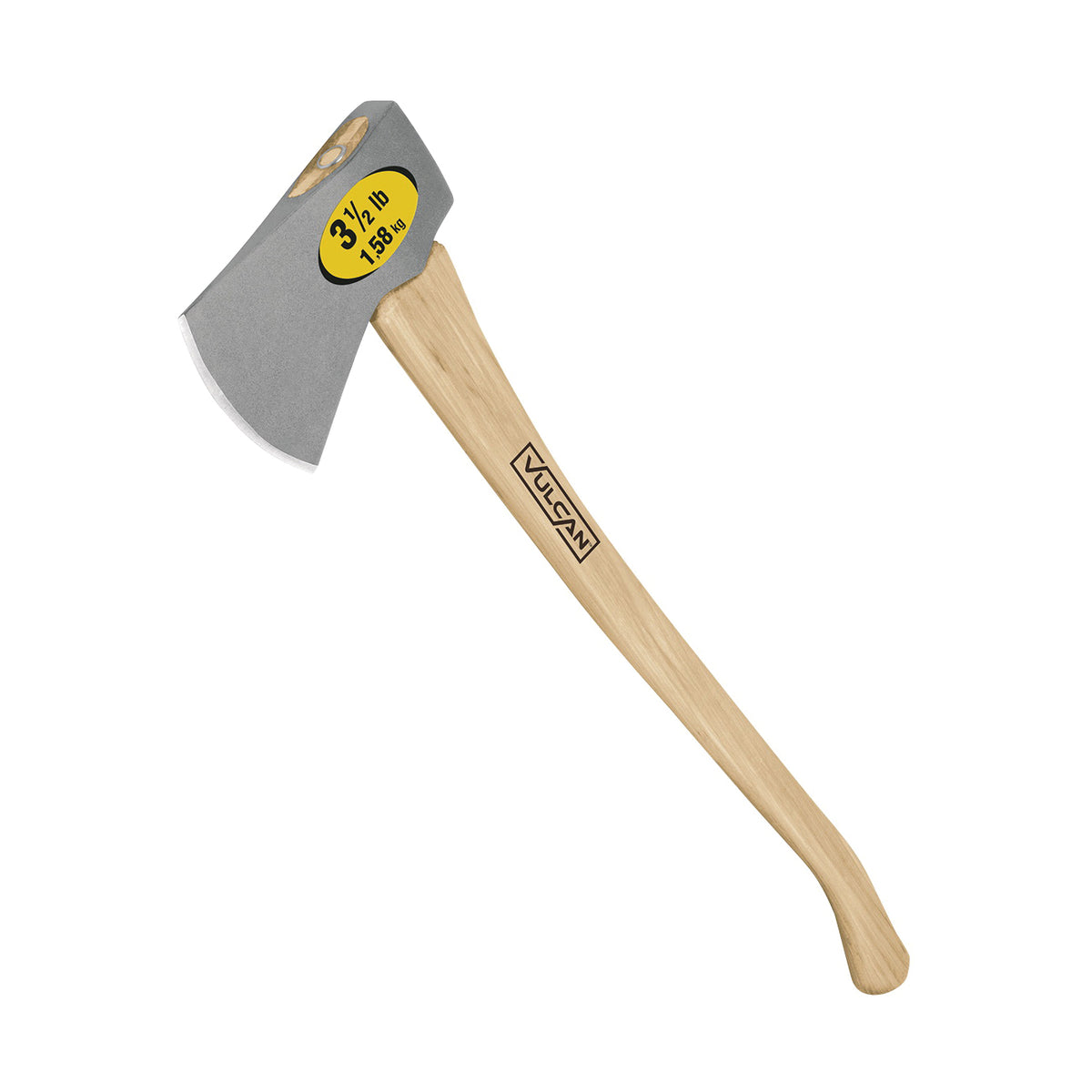 Vulcan 34481 Camper Axe, 3.5 lb Head, Wood Handle, 36 in OAL