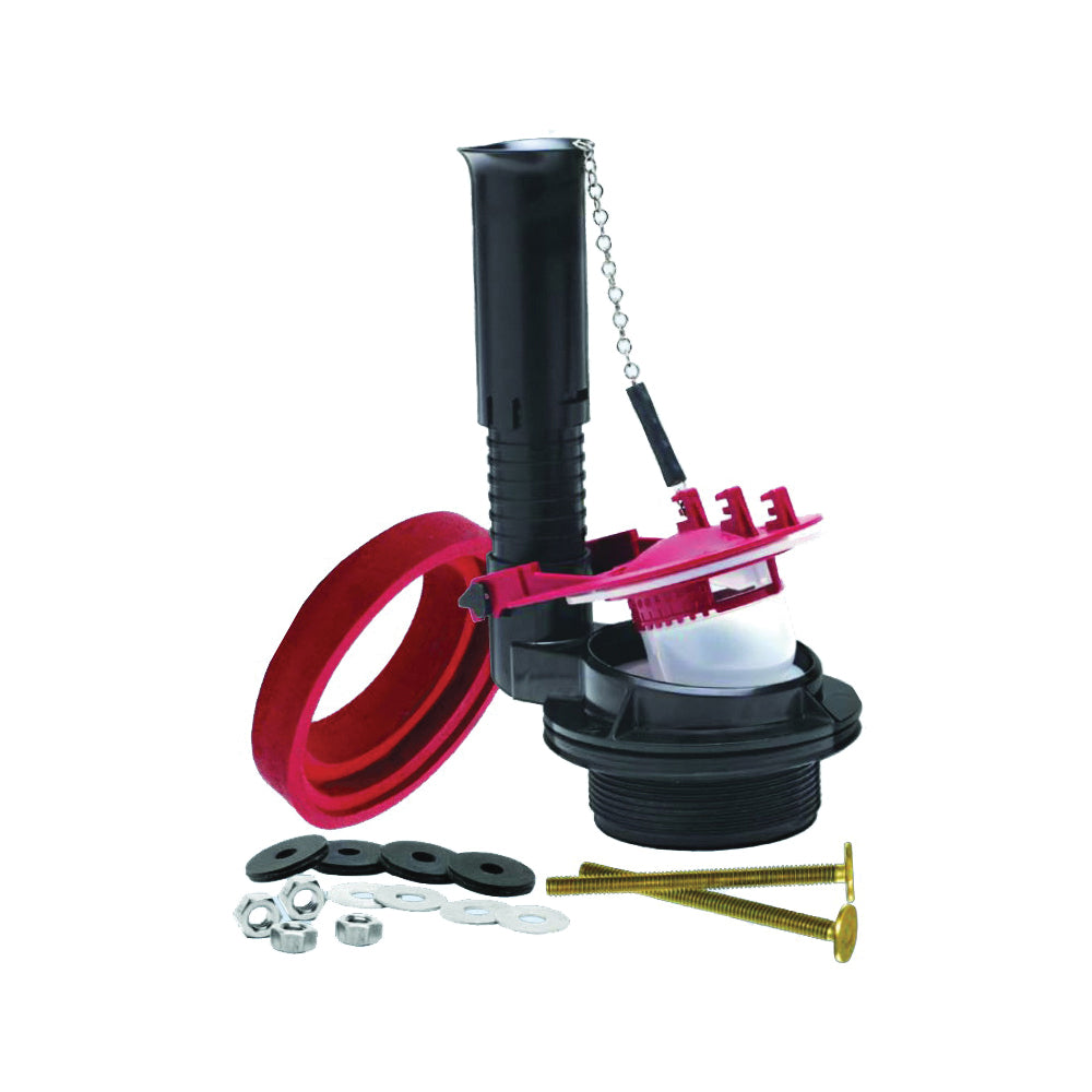 FLUIDMASTER 540AKRP5 Flush Valve Kit, 3 in, For: Toto, American Standard and Other 3 in Flapper Toilets