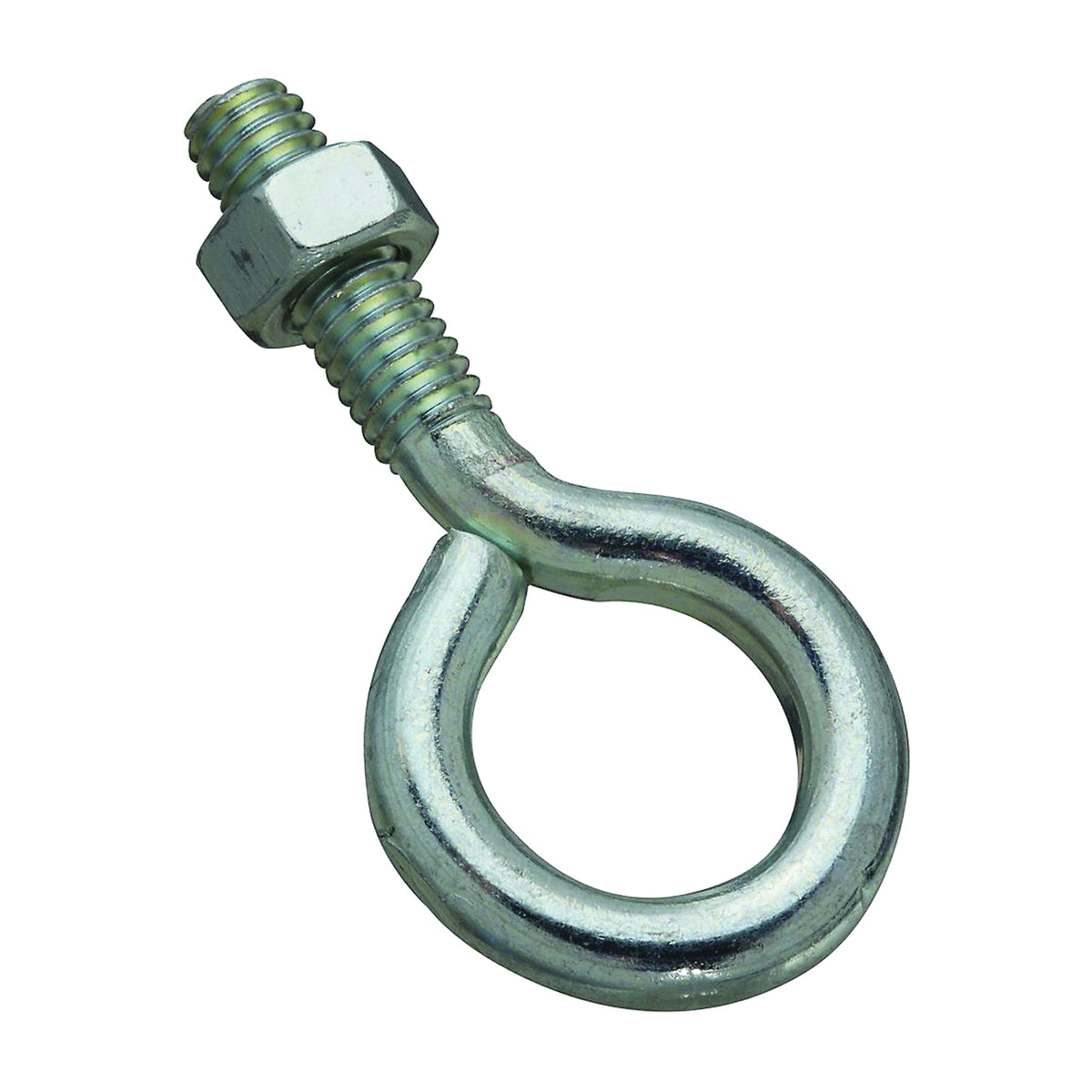 National Hardware N221-150 Eye Bolt, 5/16-18 Thread, 1 in L Thread, 3/4 in ID Dia Eye, 1.22 in L Shank, Steel, Zinc