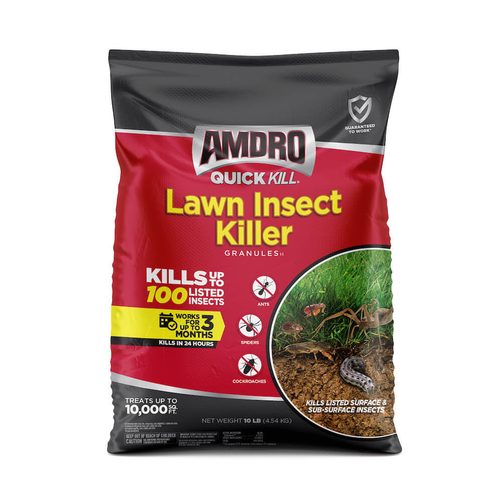 Amdro QUICK KILL 100527079 Lawn Insect Killer, 10 lb Bag