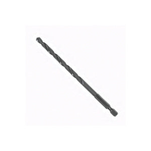 IRWIN 4935639 Jobber Drill Bit, 3/16 in Dia, 4-1/4 in OAL, Spiral Flute, 1/4 in Dia Shank, Hex Shank
