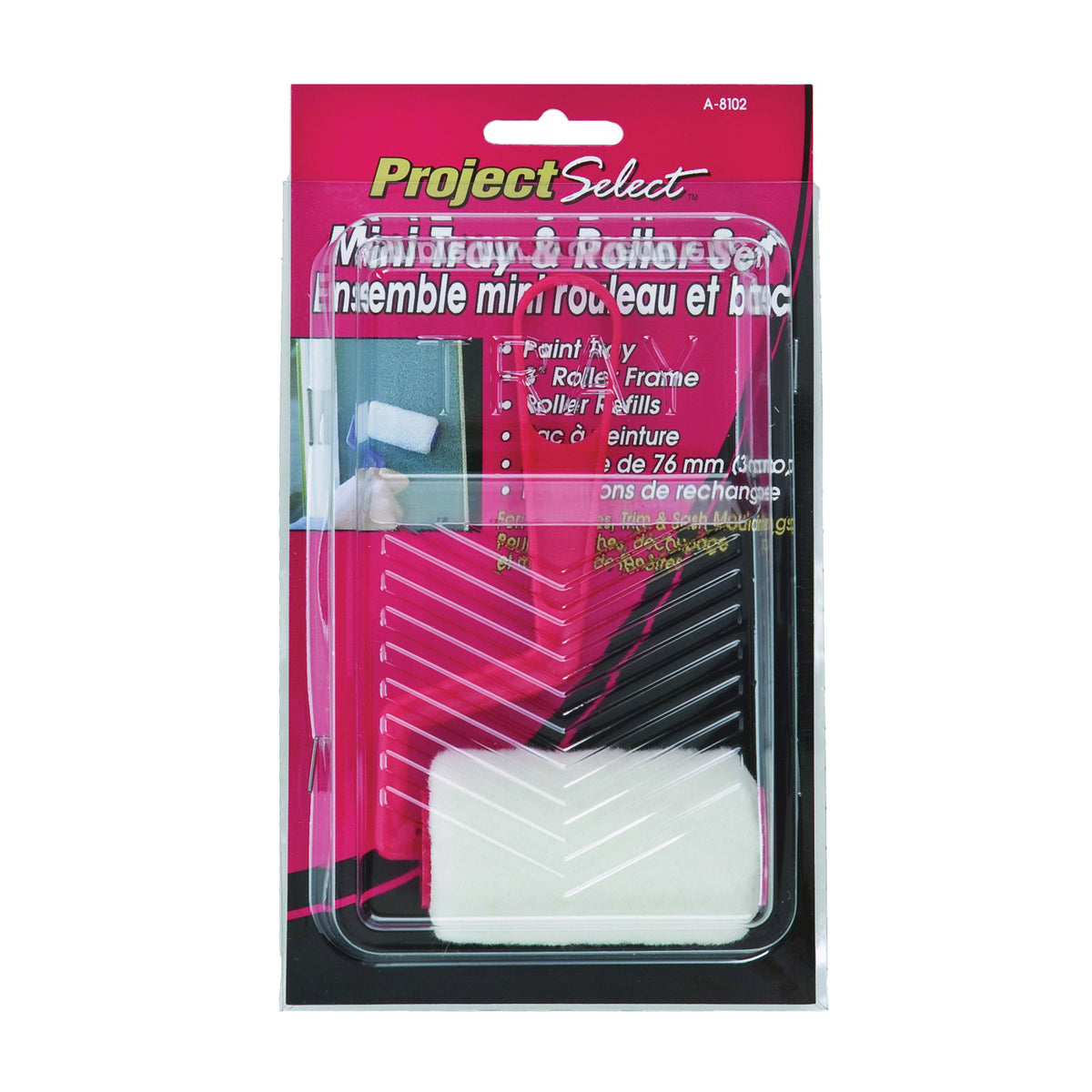 Linzer A8102 Roller and Tray Set, Mini Size