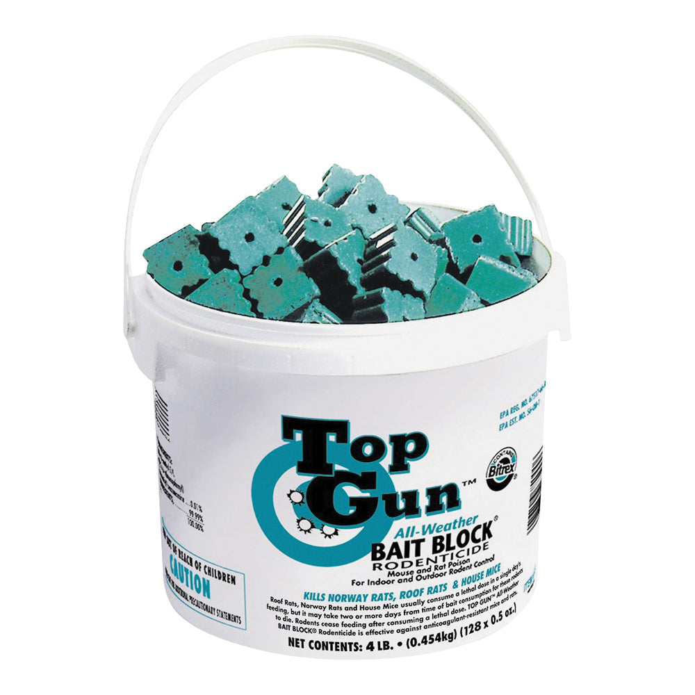 J.T. EATON Top Gun 750 Bait Block, Solid, 4 oz Pail