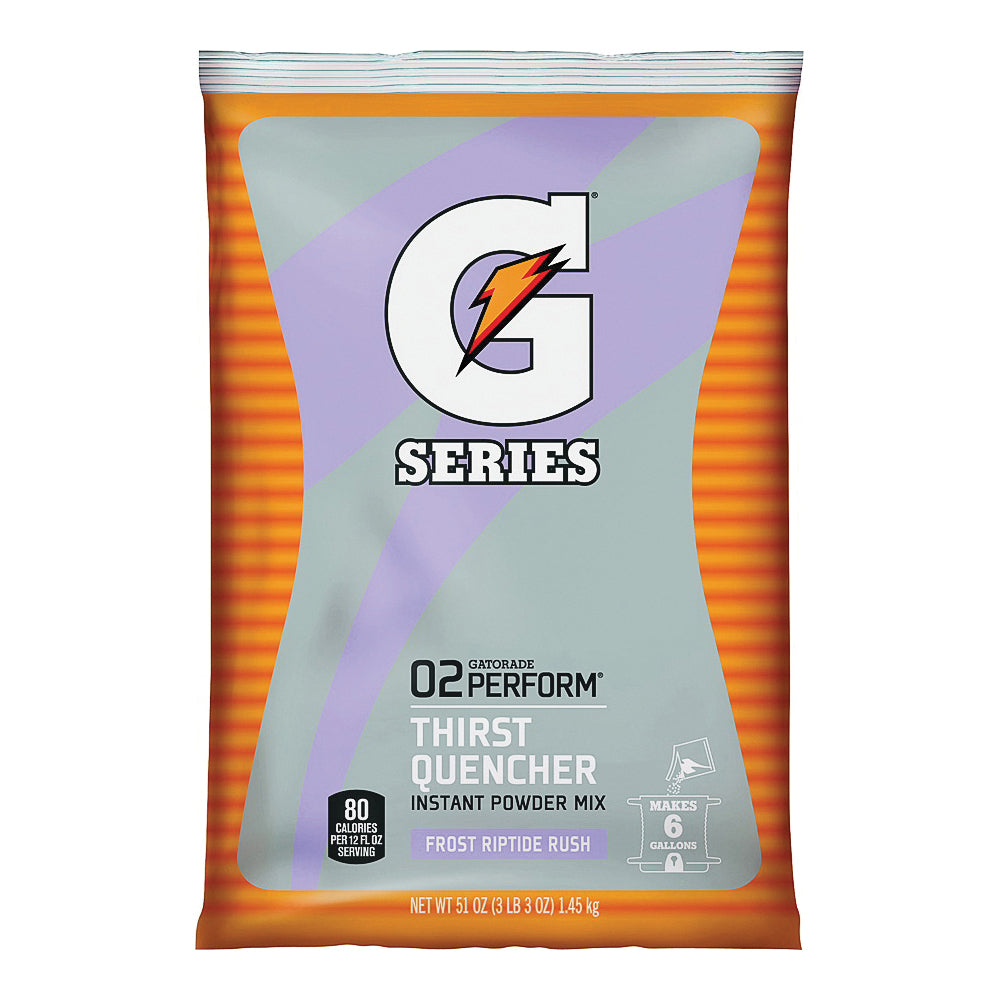 Gatorade 33672 Thirst Quencher Instant Powder Sports Drink Mix, Powder, Riptide Rush Flavor, 51 oz Pack