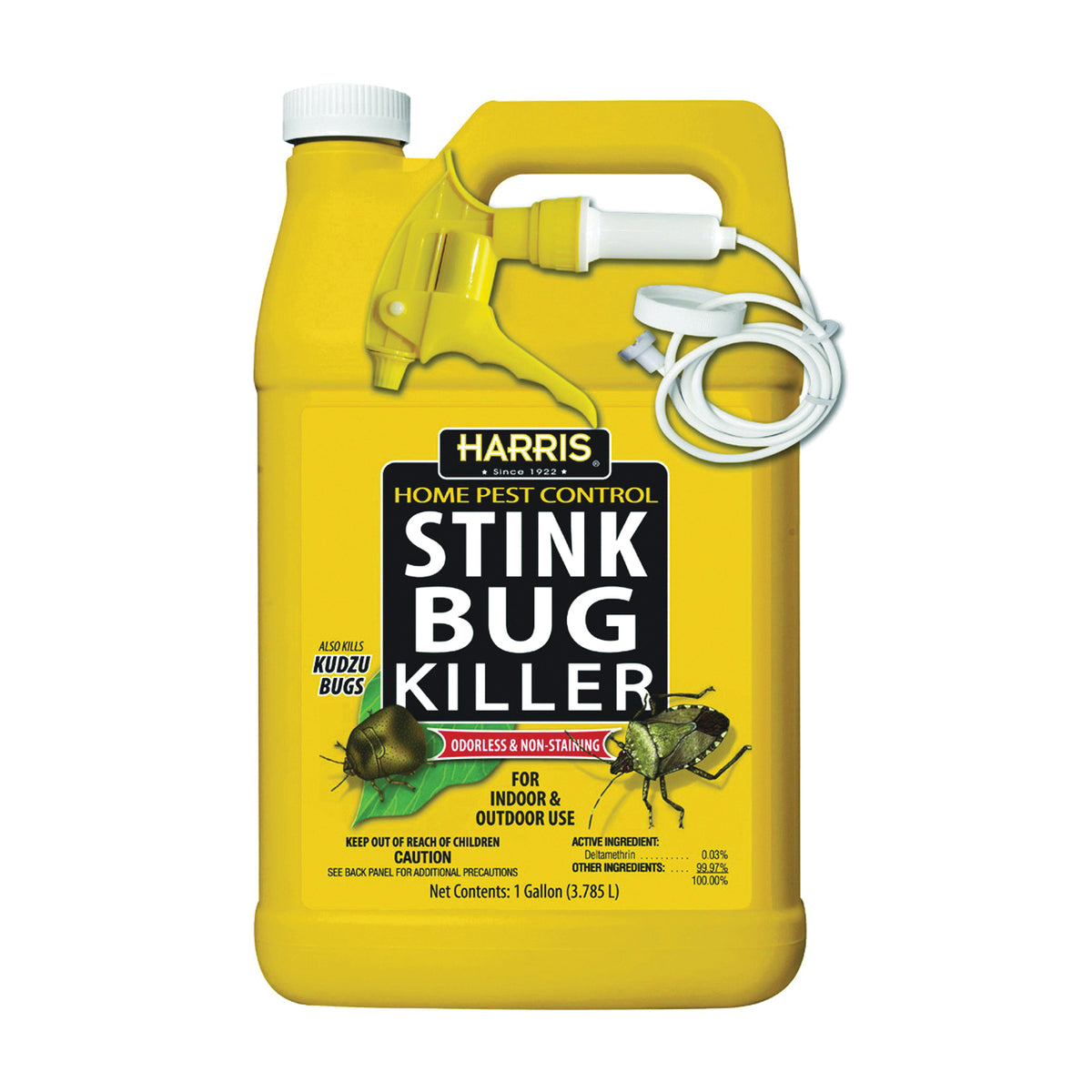 HARRIS STINK-128 Stink Bug Killer, Liquid, Spray Application, 1 gal