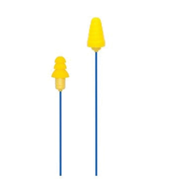 Plugfones Guardian Plus PGP-UY Earphones, 23/26 dB SPL, Blue/Yellow