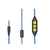 Plugfones Guardian Plus PGP-UY Earphones, 23/26 dB SPL, Blue/Yellow