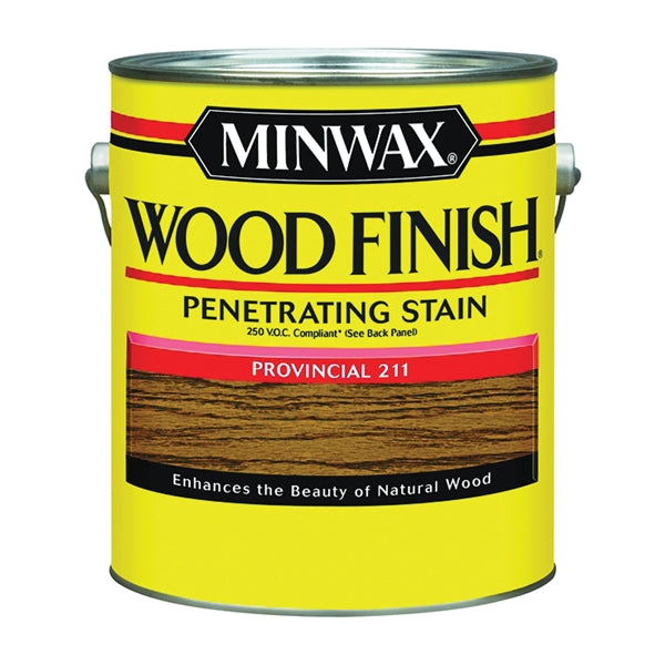 Minwax Wood Finish 710720000 Wood Stain, Provincial, Liquid, 1 gal, Can