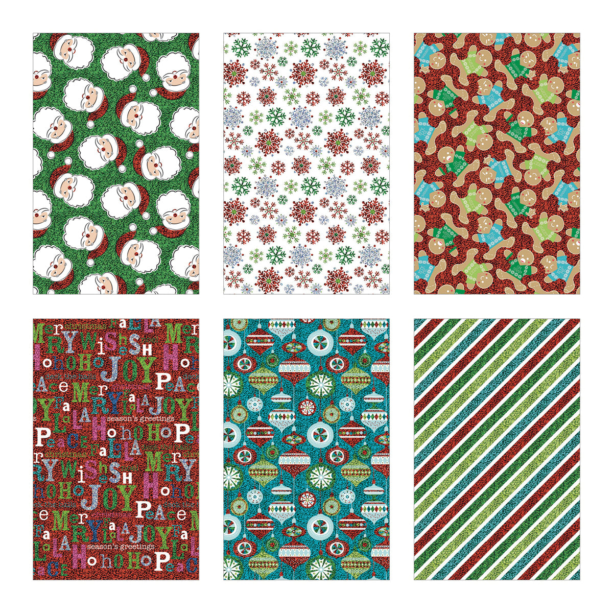 Santas Forest 68307 Gift Wrap Assortment, Paper