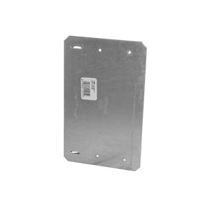 MiTek ICPL Series ICPL516-TZ Protection Plate, 5 in L, 16-1/4 in W, 1/16 in Thick, Pine, Zinc