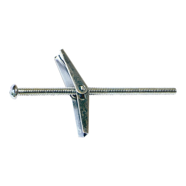 MIDWEST FASTENER 04089 Toggle Bolt with Wing, 3 in L, Zinc