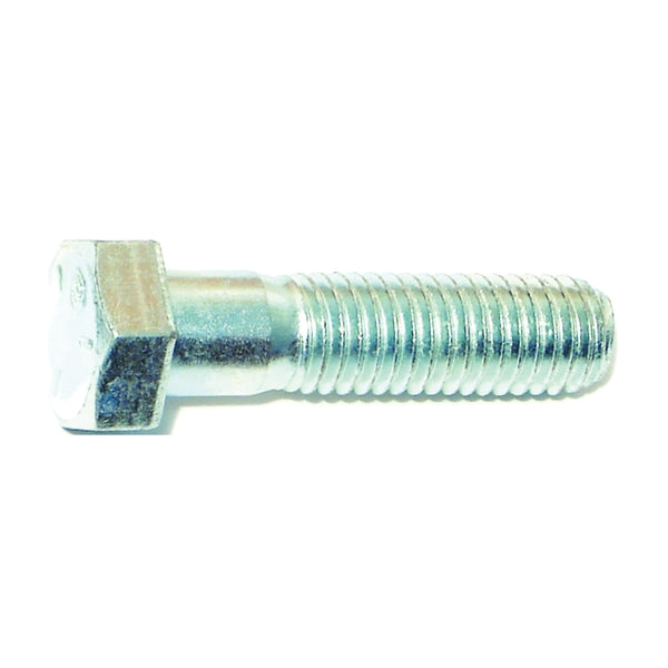 MIDWEST FASTENER 00338 Cap Screw, 1/2-13 in Thread, 2 in L, Coarse Thread, Hex Drive, Zinc, Zinc, 50 PK