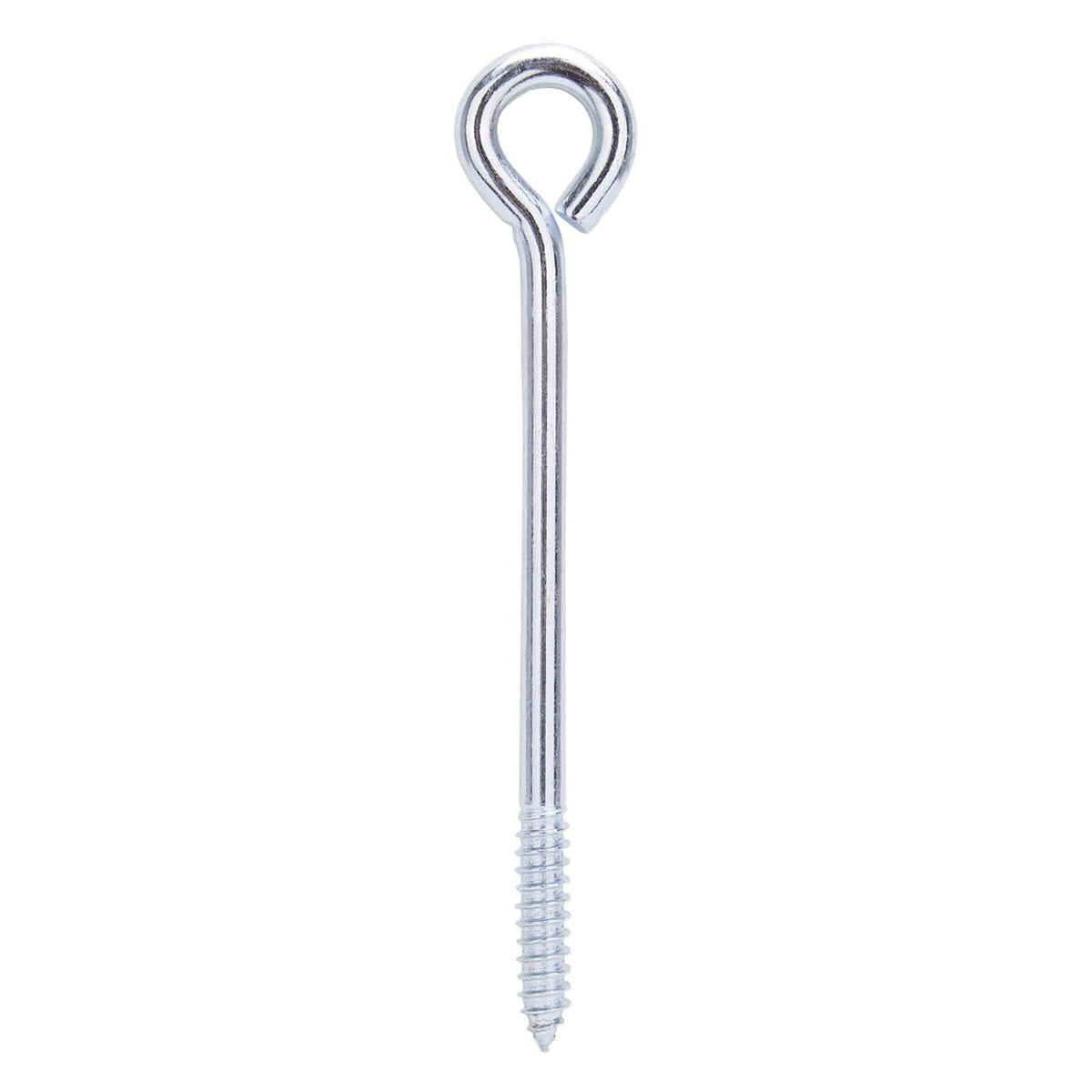 ProSource LR258 Lag Screw Eye, 11.2 mm Thread, Screw Thread, 2 in L Thread, 1-7/16 in Dia Eye, 401 lb Working Load, Zinc