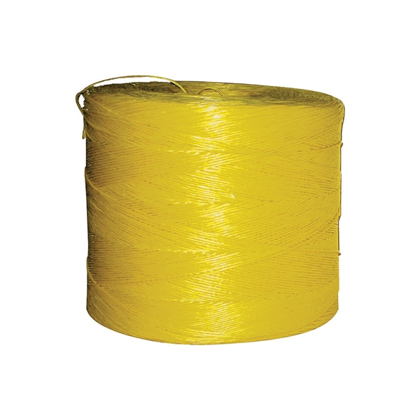 TYTAN PBT20110TYNBC/P Baler Twine, 20,000 ft L, 110 lb Working Load, Polypropylene, Yellow