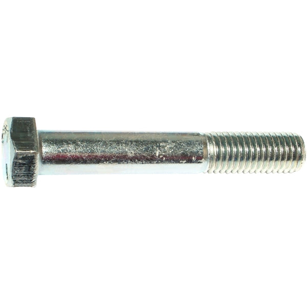 MIDWEST FASTENER 53393 Cap Screw, 5/8-11 Thread, 4 in L, Coarse Thread, Hex Drive, Zinc, 15 PK