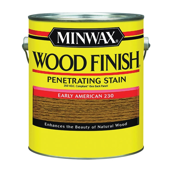 Minwax Wood Finish 710780000 Wood Stain, Early American, Liquid, 1 gal, Can