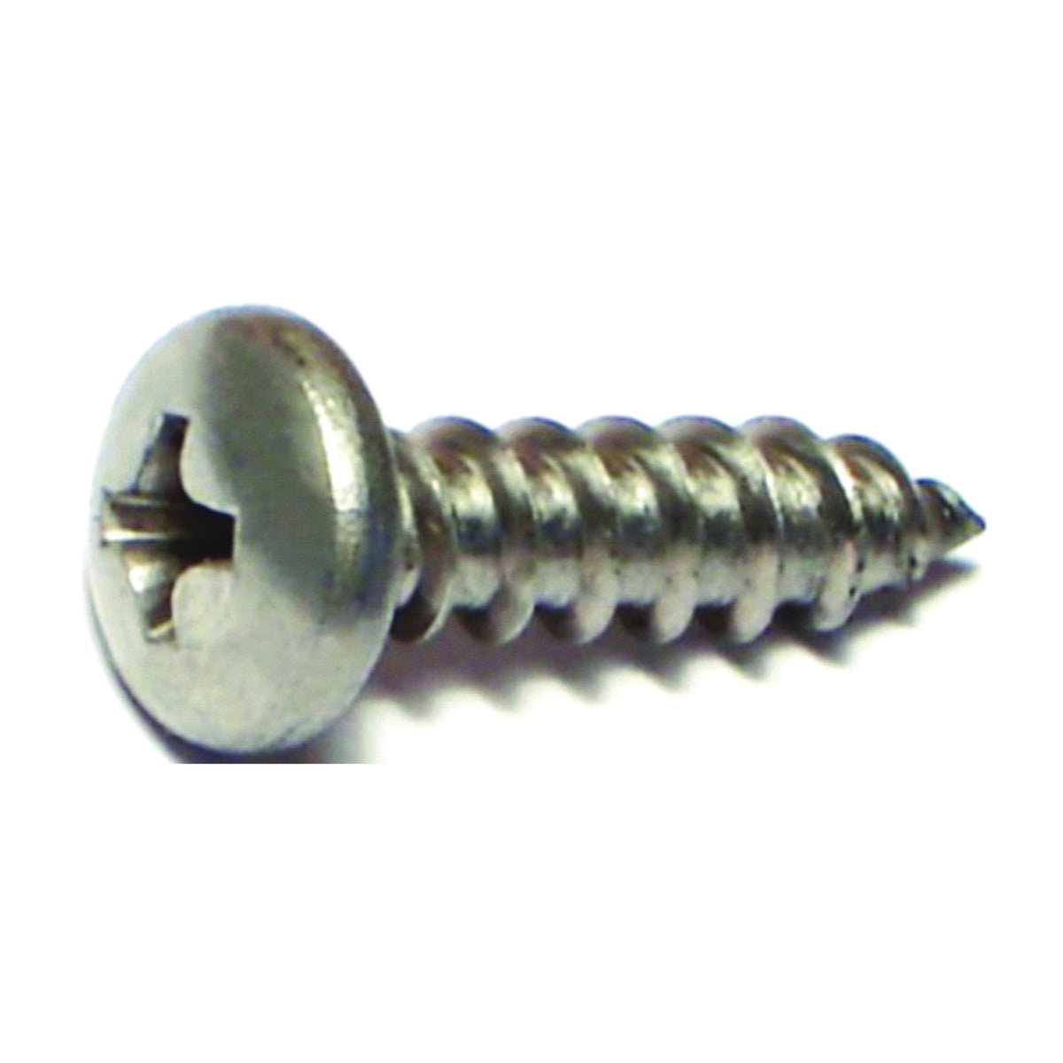 MIDWEST FASTENER 05118 Screw, #10 Thread, Coarse Thread, Pan Head, Phillips Drive, Diamond, Self-Tapping Point, 100 PK