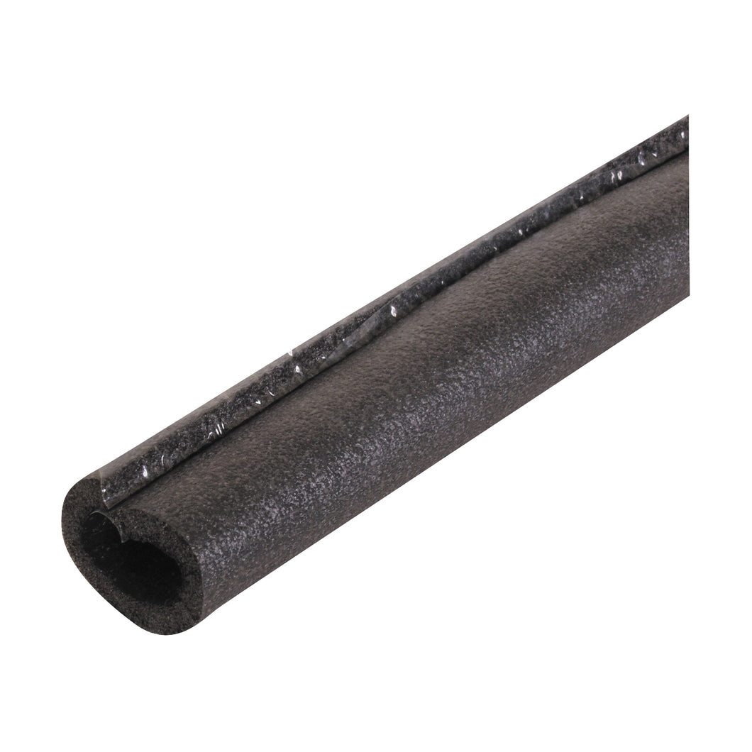 Tundra PC12078TW Pipe Insulation, 6 ft L, Steel, Charcoal, 3/4 in Copper, 1/2 in IPS PVC, 7/8 in Tubing Pipe