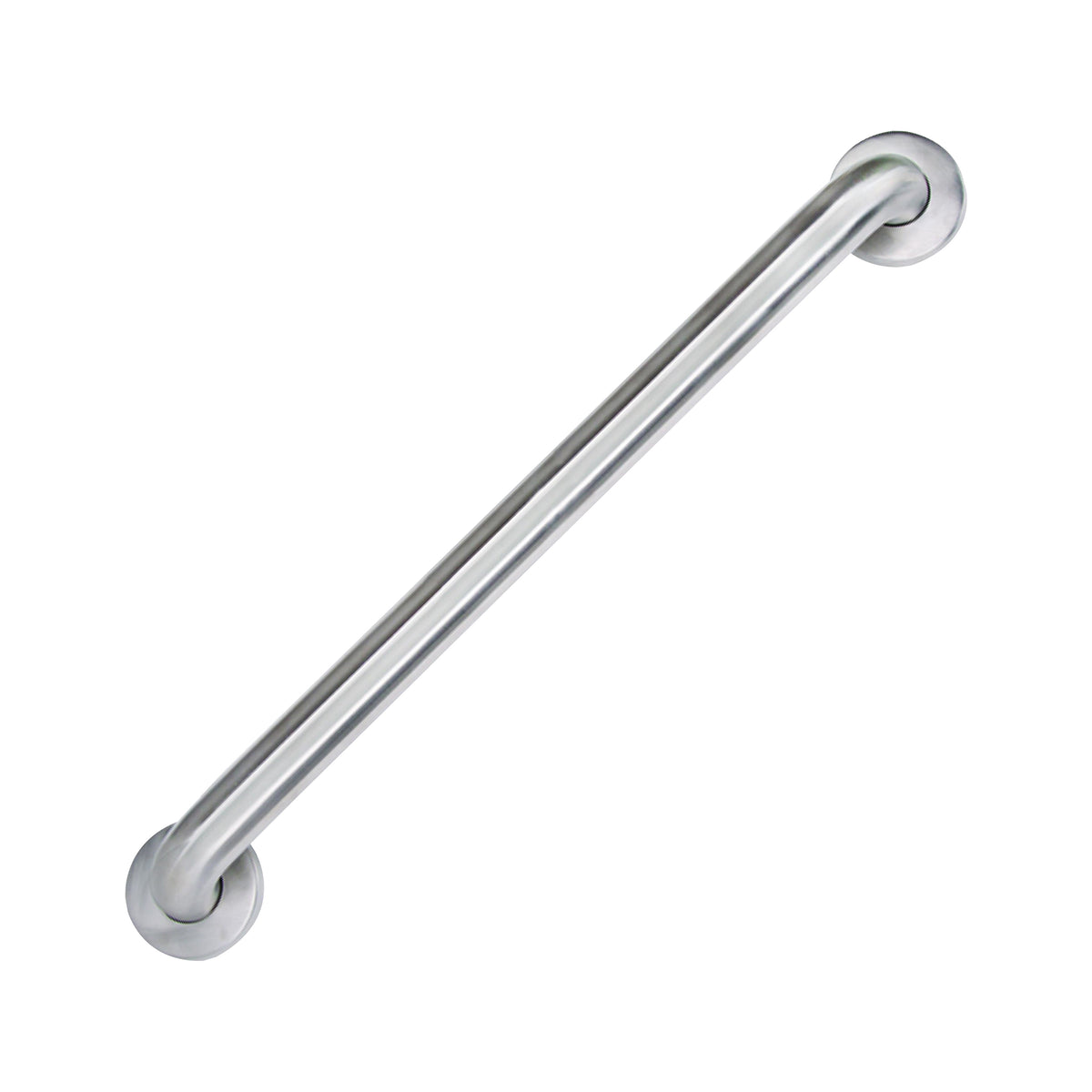 Boston Harbor SG01-01&amp;0124 Grab Bar, 24 in L Bar, Stainless Steel, Wall Mounted Mounting