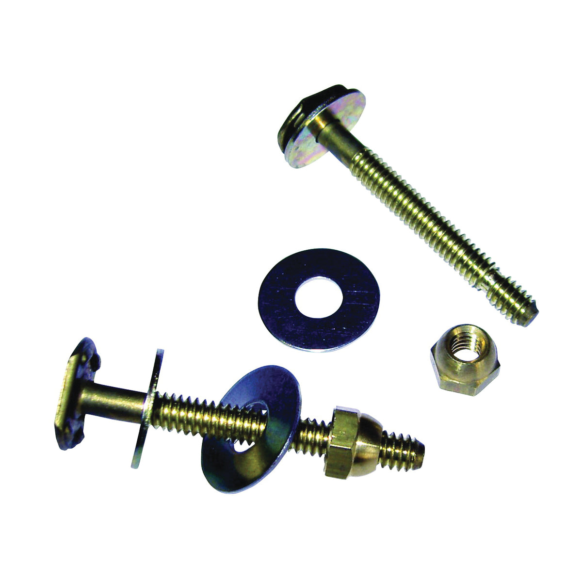 Oatey 90104 Toilet Closet Bolt, Brass