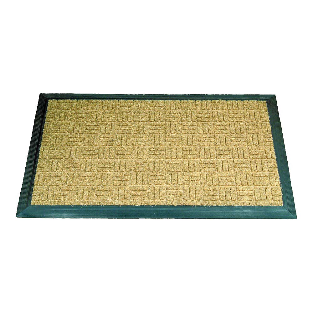 Simple Spaces 06ABSHE-09-3L18 Door Mat, 30 in L, 18 in W, Non-Woven Surface