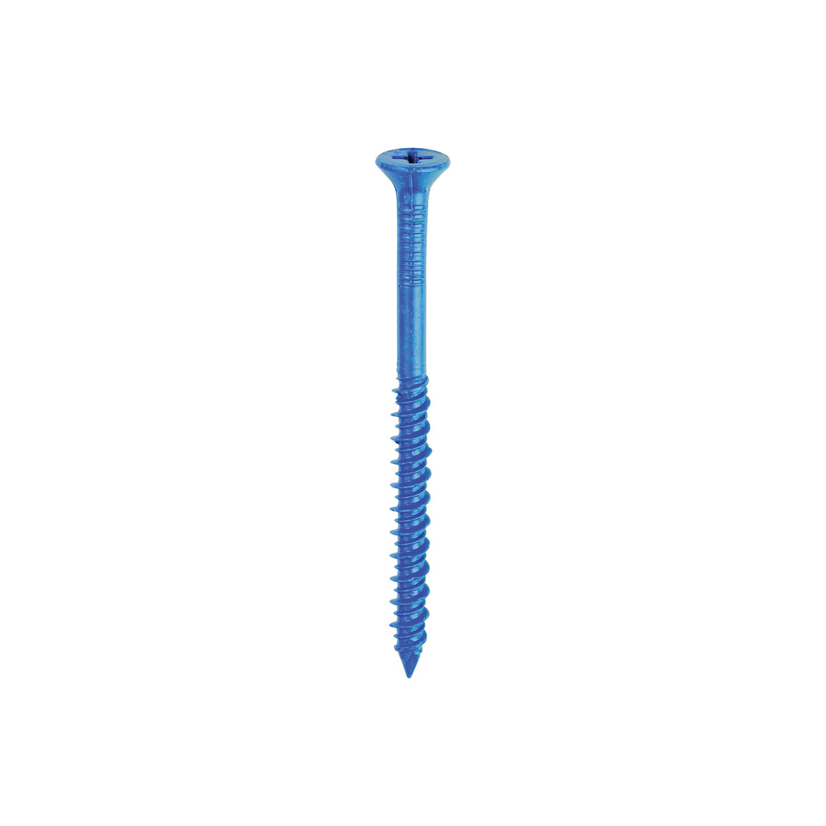 Buildex Tapcon 24350 Screw Anchor, Flat Head, Phillips Drive, Steel, Climaseal, 75 PK