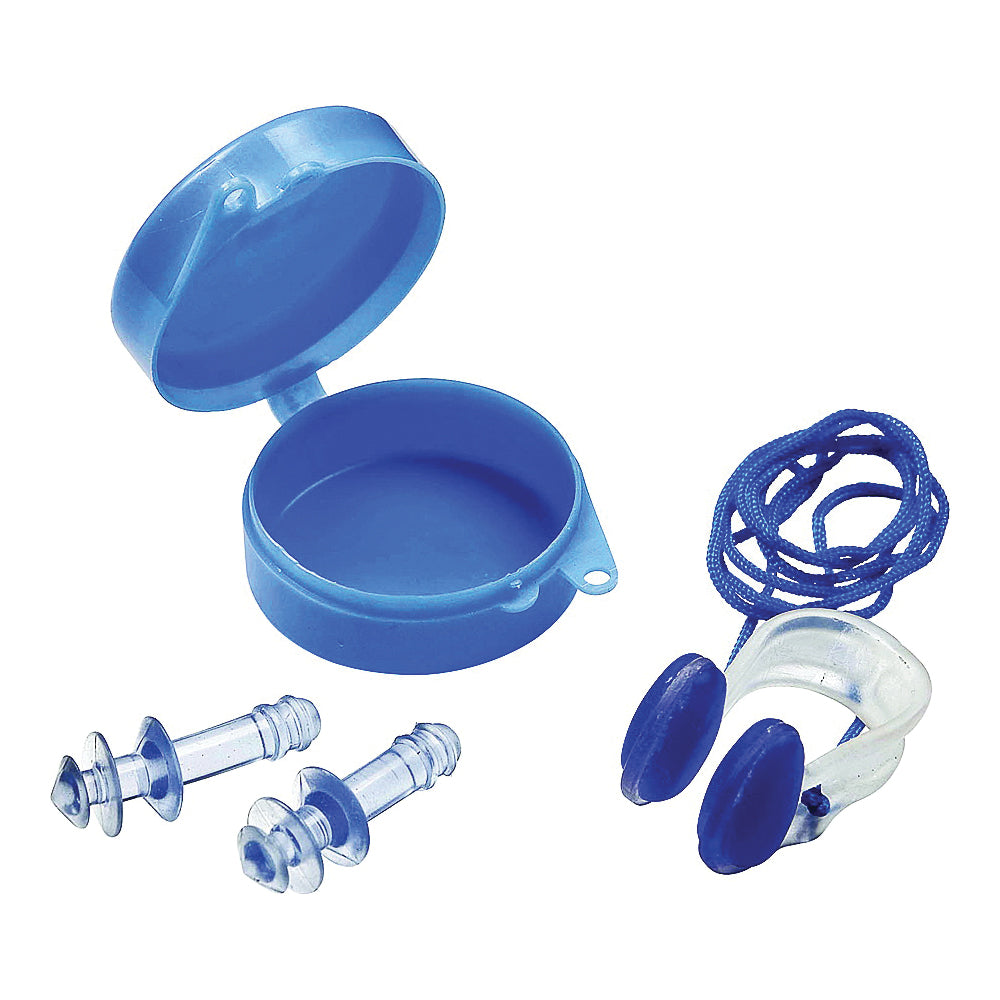 INTEX 55609E Earplug/Nose Clip Combo Set, PVC