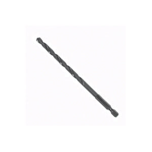 IRWIN 4935641 Jobber Drill Bit, 1/4 in Dia, 4-3/4 in OAL, Spiral Flute, 1/4 in Dia Shank, Hex Shank