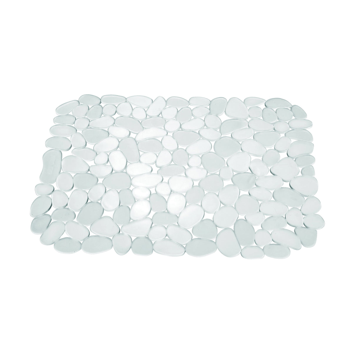 iDESIGN 60660 Sink Mat, 12 in L, 15-1/2 in W, PVC, Clear