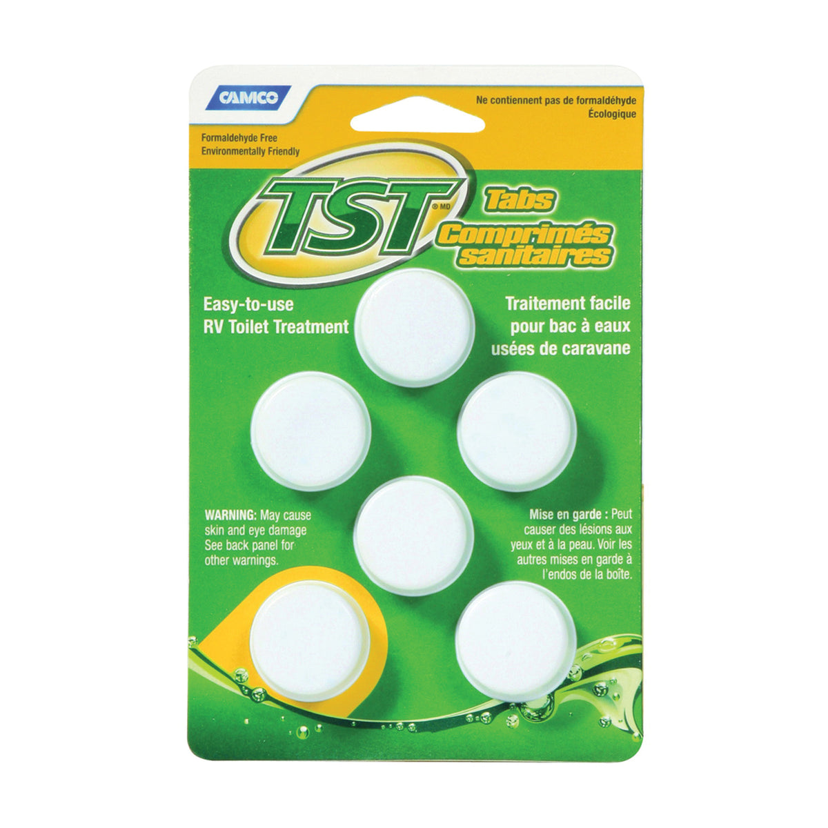 TST 41152 RV Toilet Treatment Carded, Crystalline